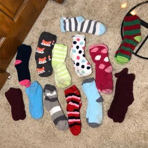 13pc Fuzzy Sock Bundle